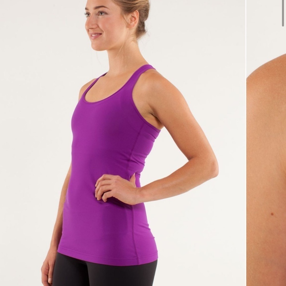 Lululemon Cool Racerback Tank Top in Tender Violet - Picture 3 of 8